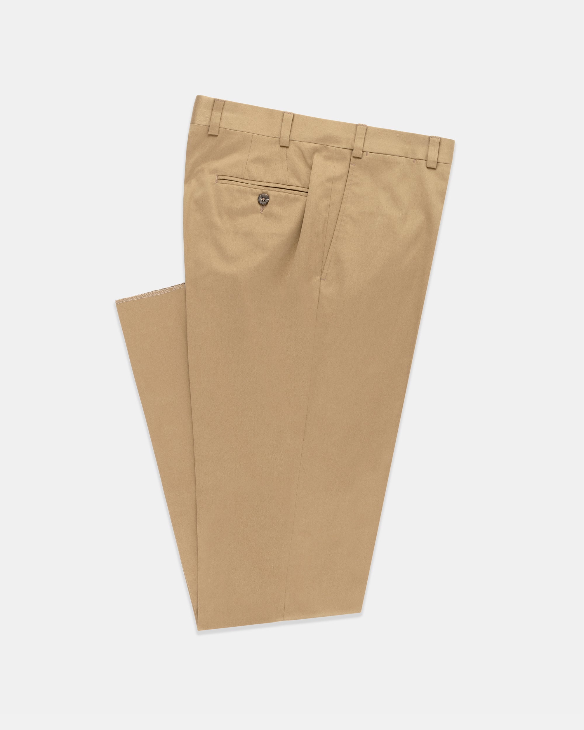 Made-in-Canada Gold Cotton Drill Cloth Trousers