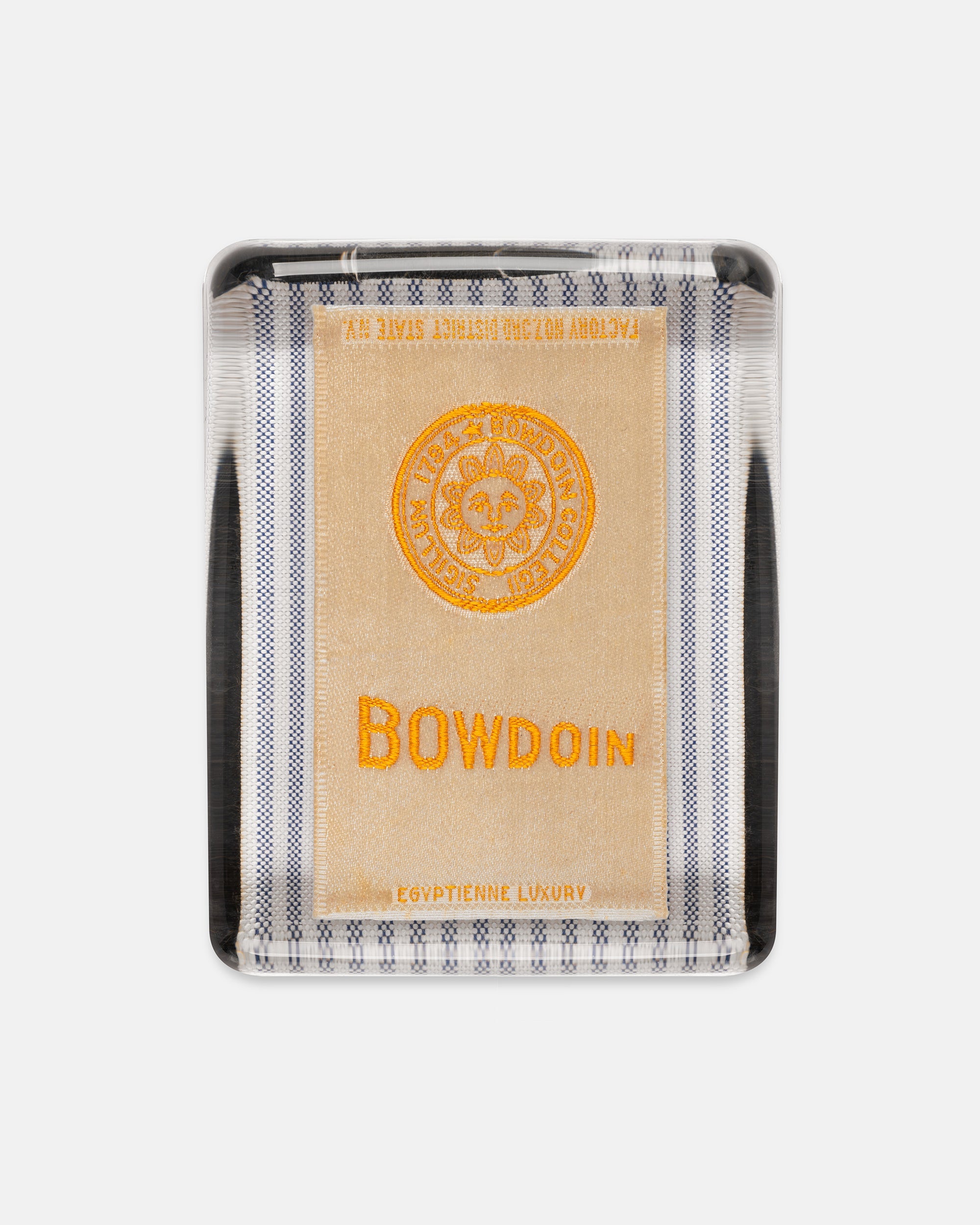 Bowdoin College Silk Paperweight