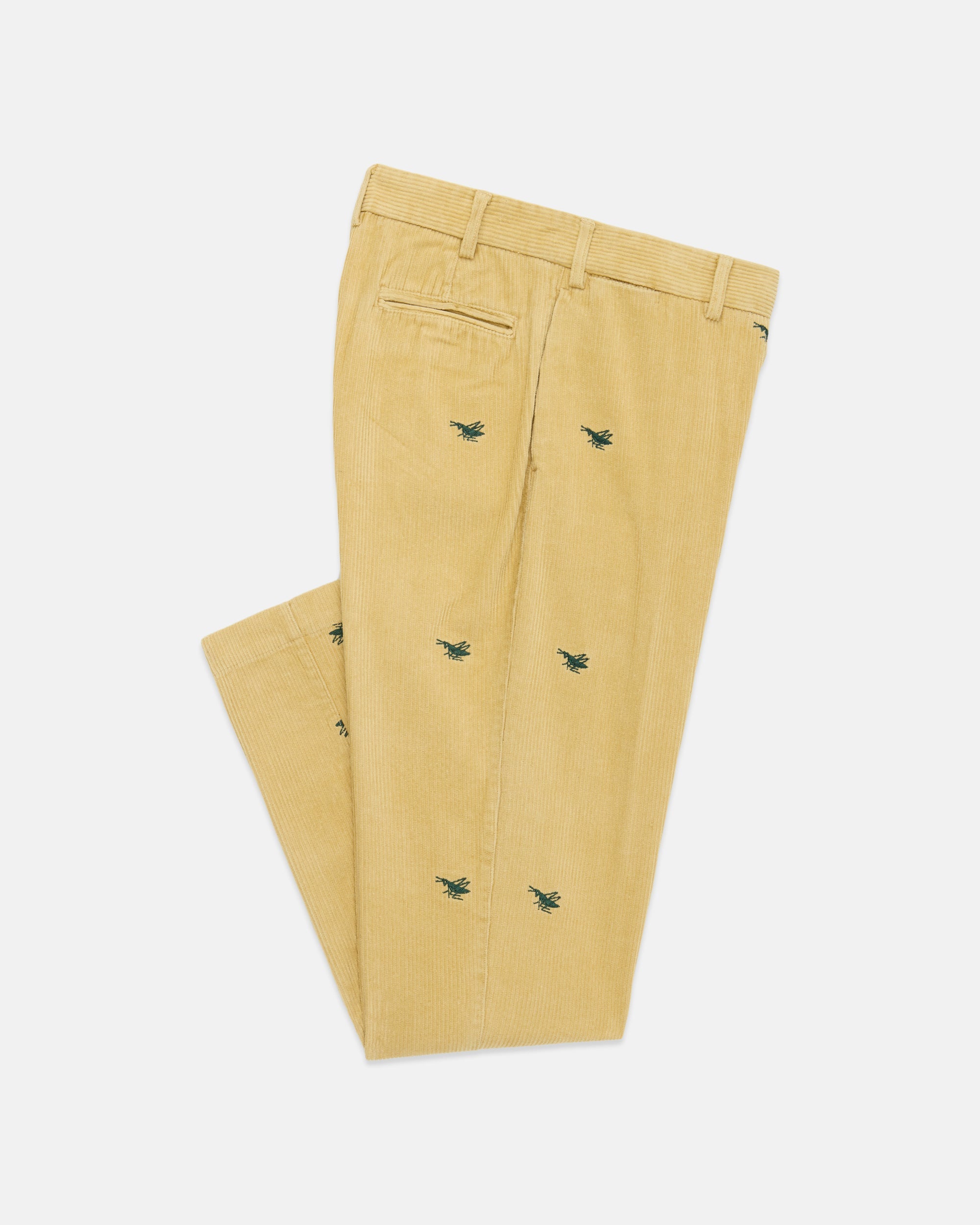 Grasshopper Club Natural Wide Wale Corduroy Critter Pant