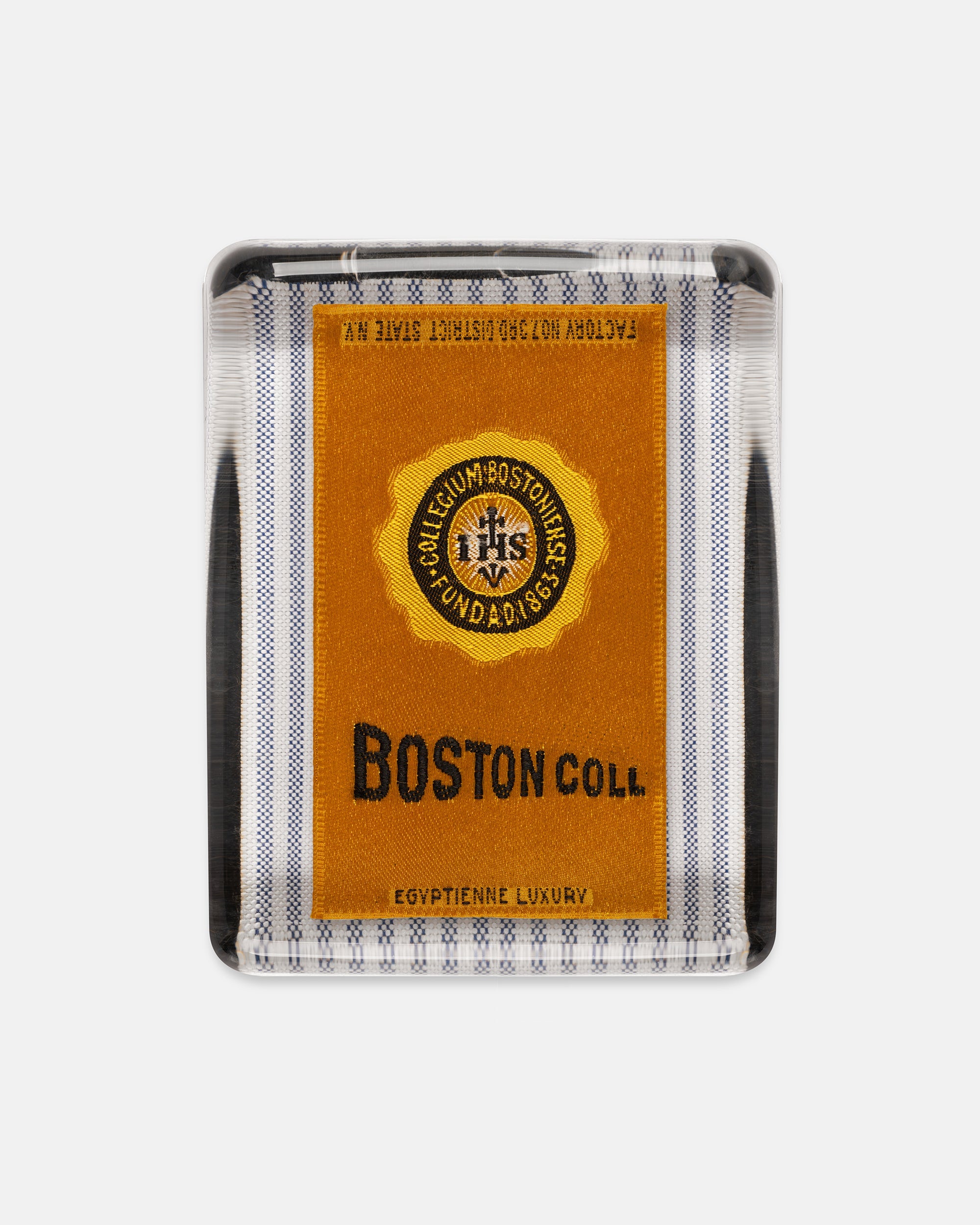 Boston College Silk Paperweight
